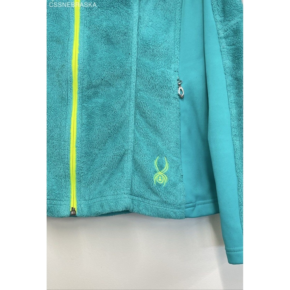Spyder Turquoise Jacket - Size M - Picture 2 of 9
